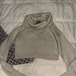 Pretty Little Thing Cropped Turtle Neck Sweater